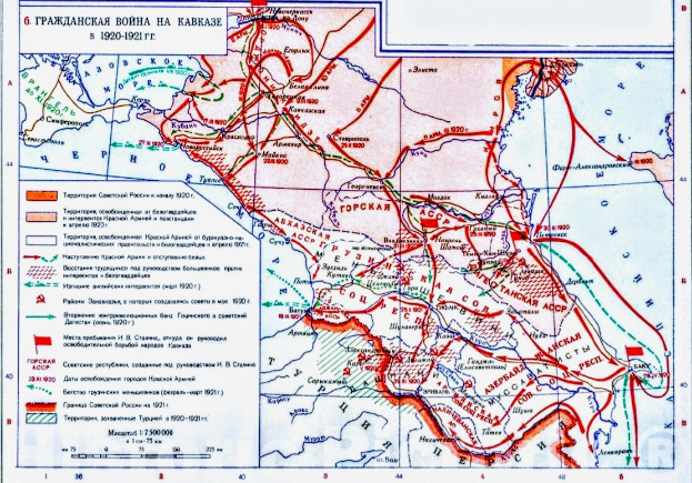 Plakat mit einem detaillierten Kartenbild des sowjetischen Unions während des Zweiten Weltkriegs, versehen mit Text und Zahlen zum Konflikt.