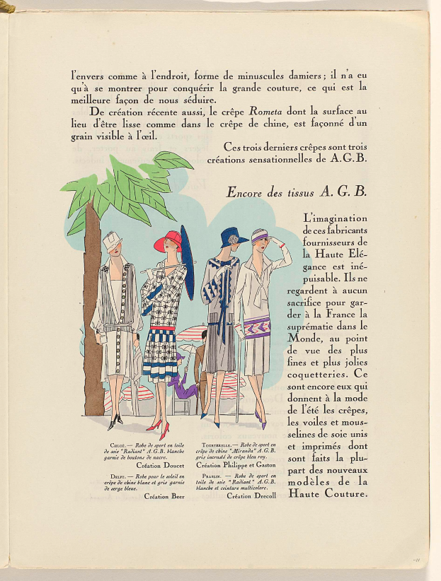 Ein aufgeschlagenes Buch mit einer Zeichnung einer Gruppe von Menschen, die zusammenstehen und im Hintergrund ein Baum zu sehen ist, alle tragen modische Schuhe.