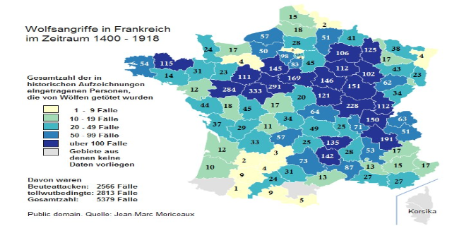 Eine Deutschlandkarte mit Frankfurt in verschiedenen Farben, die die Bevölkerungsdichte in Prozent anzeigen, begleitet von erklärendem Text auf der linken Seite.